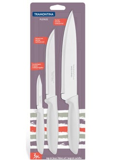 Buy Tramontina 3 pcs knife set in UAE