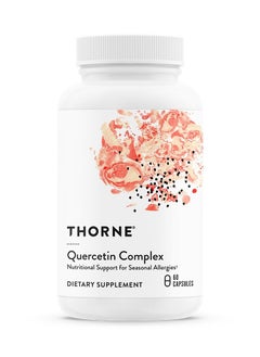 اشتري Thorne Research - Quercenase - Quercetin Phytosome Supplement with Bromelain - 60 Capsules في الامارات