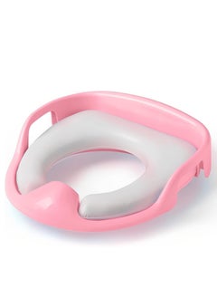 اشتري Potty Training Seat, Potty Seat for Kids, Children, Travel Potty Seat, Potty Toilet Seat, For Baby Girls or Baby Boys, Training Toilet Seat. (Pink) في الامارات