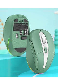 اشتري New RGB Wireless Bluetooth Mouse في السعودية