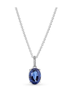 Buy Pandora Timeless Women's Jewelry Sapphire 925 Silver Necklace 390055C01-45 in UAE