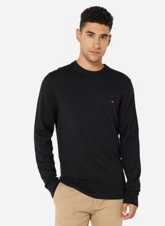 Buy Monogram Cashmere Crew Neck Sweater in UAE