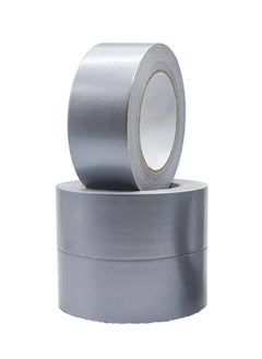 Buy 3 Rolls of 2" Gray Tape 13 Yards for Packaging, Strong and Heavy Duty for Sealing Boxes, Parcels, Mail and Office Supplies in Saudi Arabia