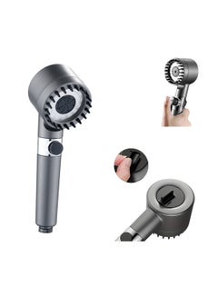 Buy NEW VERSION UPGRADED HIGH PRESSURE SHOWER HEAD 3 MODES WITH INNER FILTER - SILICONE HEAD MASSAGER TIPS - ON AND OFF SWITCH BUTTON in Egypt