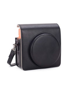 Buy Square SQ1 Case - Protective Case for Fujifilm Instax Square SQ1 Instant Camera - PU Leather Cover with Adjustable Shoulder Strap - Black in UAE