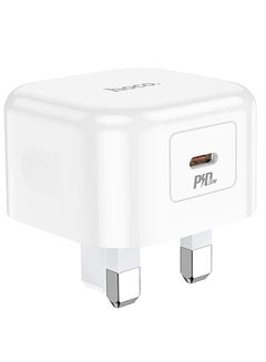 Buy Founder single port PD20W fast charger Type-C (UK) in UAE