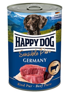 اشتري [400 g] Sensible Pure Germany Grain – free Wet Food with 100% valuable beef meat and offal suitable for sensitive dogs with food intolerances في الامارات