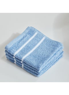 اشتري Snoopy Kids 4-Piece Carded Face Towel Set 30 x 30 cm في الامارات