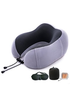 Buy Memory Cotton U-shaped Pillow Travel Cervical Pillow in UAE