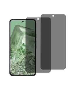 Buy 2 Pack Privacy Screen Protector Compatible for Google Pixel 8 5G With Easy InstallationScratch Resistant Glass 9H Hardness Anti Spy Anti Peeping Tempered Glass Film Protector Full Coverage Protector in Saudi Arabia