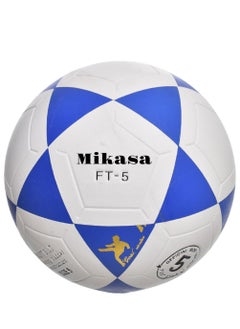 Buy Leather Inflatable Football  Size 5 in Saudi Arabia