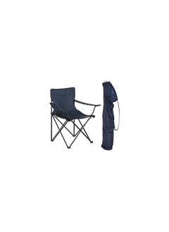 Buy Nervital Folding Camping Chair for Outdoor, Garden, Picnic, Travel, Lawn, Patio, Outdoor with Carry Bag, Navy in Egypt