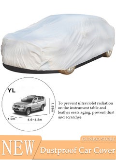 Buy Full Car Covers SUV Sunscreen UV Protection  Indoor Outdoor Sunscreen Heat Protection DustWind/Water/Weatherproof Anti-Uv Scratch-Resistant in Saudi Arabia