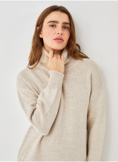 اشتري Turtleneck Women's Knitwear Sweater في مصر