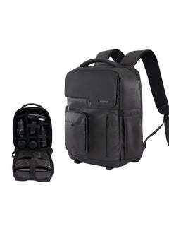 Buy D97 Photography Camera Bag Camera Backpack Waterproof Compatible with Canon/Nikon/Sony/Digital SLR Camera Body/Lens/Tripod/15.6in Laptop/Water Bottle in UAE