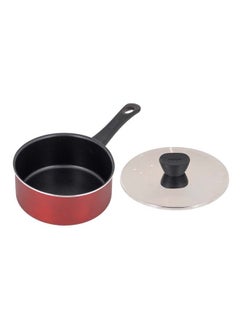 Buy Vetro Sauce Pan Non Stick (Coating Interior) 20X10Cm  Wine Red K797010/20 in Saudi Arabia