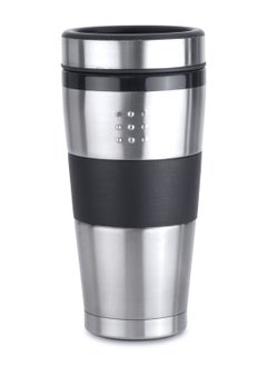 Buy BergHOFF- Travel mug 0,5L- High-quality stainless steel 18/10, rubber- keeps your beverage hot or cold for longer thanks to the double-walled- fits in most car cup holders- Product of Belgium in Saudi Arabia