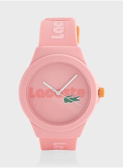 Buy Silicone Strap Analog Watch in UAE