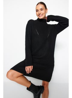 Buy Dress - Black - Pullover Dress in Egypt