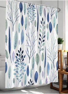 Buy SYOSI Shower Curtains Floral Shower Curtain Leaf Shower Curtain Plants Tropical Shower Curtain,Waterproof Fabric Shower Curtains for Bathroom 72x72 Inch in Saudi Arabia