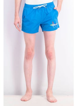 اشتري Men Basic Short Boardshort, Blue في السعودية