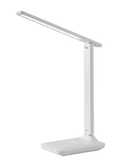 Buy Sky-Touch LED Desk Lamp - Reading Lamp with Touch Control, Work from Home Essentials, Foldable Table Lamp with USB Plug 3 mode lighting, Eye Caring Reading Light for Office, Dormitory (White) in UAE