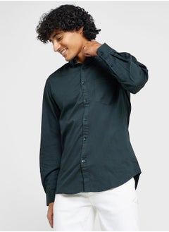 Buy Pure Cotton Casual Double Pocket Shirt in UAE