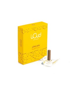 Buy Bakhoor Ioud Saffron Fragrance 8 Pieces With Incense Holder in Saudi Arabia