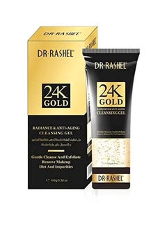 Buy 24K Gold Radiance And Anti-Aging Cleansing Gel 100Ml in UAE