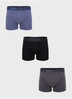 Buy 3 Pack Logo Band Trunks in Saudi Arabia