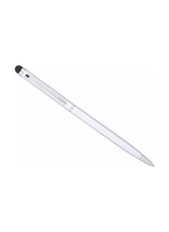 Buy Soft Touch Stylus Pen Silver/Black in UAE