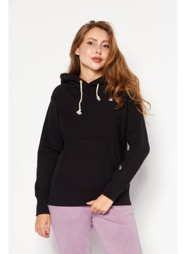 Buy Women Sportswear Fit  Long Sleeve Outdoor Sweatshirts, Black in UAE