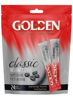 اشتري Classic Instant Coffee | Soft Drink | Rish Aroma | 24 Adet Pieces | Single Serving | 48g في الامارات