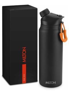 Buy MILTON 32 oz Stainless Steel Thermos Water Bottle with Magnetic Straw Lid, Double Walled Vacuum Insulated Flask, Keeps Drinks Hot for 12 Hours, Cold for 24 Hours, Leakproof Design for Travel, Turk in UAE