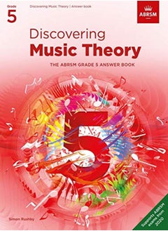 Buy Discovering Music Theory, The Abrsm Grade 5 Answer Book in UAE