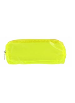 Buy Clear Pencil Case For School With Zipper Green in UAE