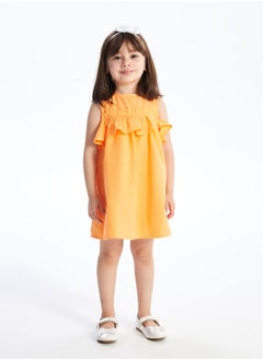 اشتري Crew Neck Baby Girl Dress في مصر