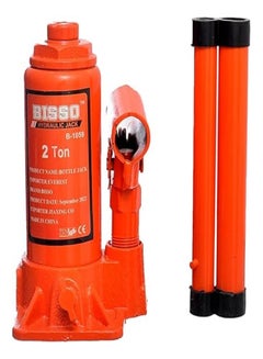 Buy BISSO Hydraulic Bottle Jack, 2 Ton With Perfect Design, Premium And Long Lasting Material in Egypt