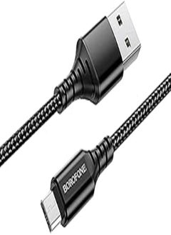 Buy BOROFONE BX54 Ultra bright charging data cable for Micro - Black in Egypt