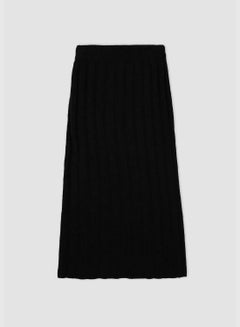 Buy Woman Regular Fit Tricot Tricot Skirt in Saudi Arabia