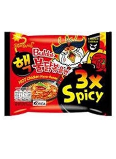 Buy Samyang Hot Chicken Flavor Ramen  3X Spicy Instant Buldak Noodles 140g in Egypt