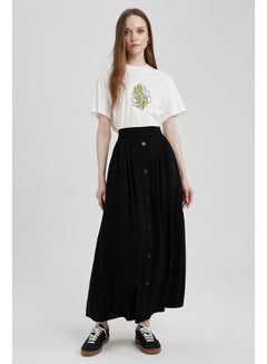 Buy Woman Regular Fit Woven Skirt in Egypt