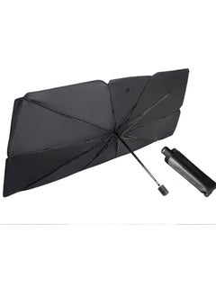 Buy Car Umbrella Sun Shade Cover, Foldable Sun Shades Car for Windshield Parasol to Keep Your Vehicle Cool and Damage Free, Block Heat UV Rays Sun Visor Protector, Easy to Use (SIZE M (49.2*25.6 inches)) in Saudi Arabia