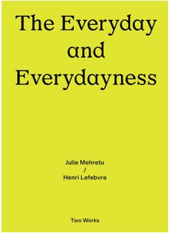 Buy The Everyday and Everydayness : Two Works Series Vol. 3 in Saudi Arabia