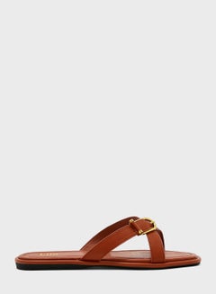 Buy Crossover Strap Flat Sandals in UAE