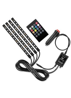 اشتري Car LED RGB Atmosphere Strip Car Interior Ambient Light في مصر