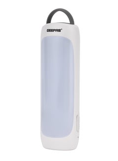اشتري Geepas Rechargeable Emergency Lantern With 1200 mAH Lithium Battery, Full Charge Indicator, 5 Hours Working Time, 30 Pcs 0.5 Watt LED, Charging Time 4-6 Hours في الامارات