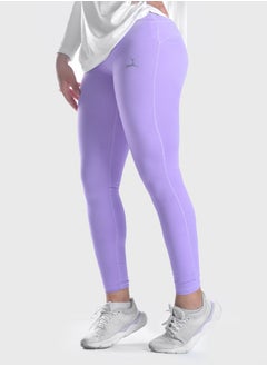 Buy Doe side pocket elevate leggings - purple in Egypt