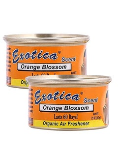 Buy EXOTICA Organic Air Freshener Value Pack 2 count - Orange Blossom Scent in UAE