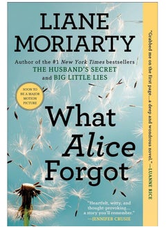 Buy What Alice Forgot by Liane Moriarty in Egypt